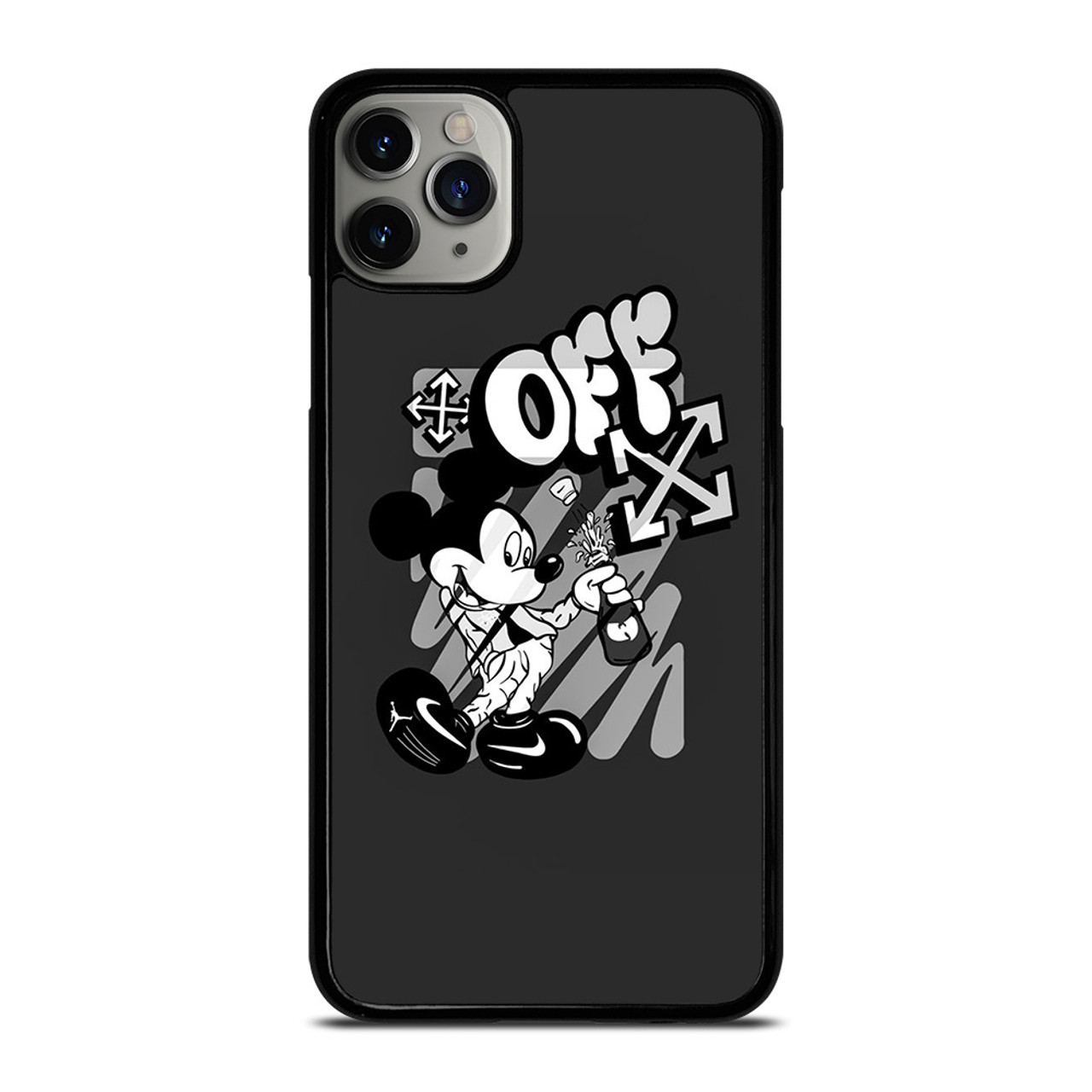 MICKEY MOUSE OFF WHITE LOGO iPhone 11 Pro Max Case Cover